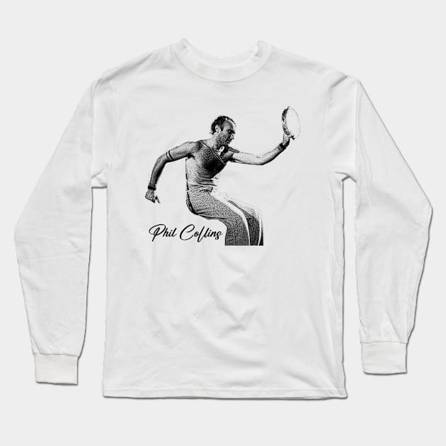 Phil Collins Dance Long Sleeve T-Shirt by Knockbackhaunt